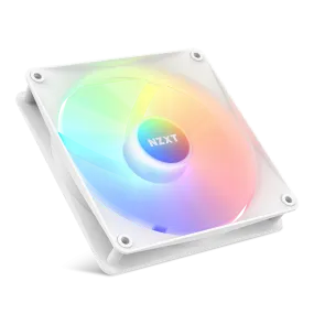 NZXT F140RGB CORE - 140MM HUB-MOUNTED RGB FAN - SINGLE PACK (WHITE)-RF-C14SF-W1