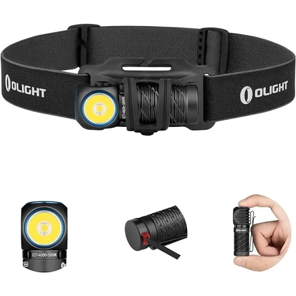 OLIGHT PERUN2MINIBKCW Perun 2 Mini LED Rechargeable Headlamp