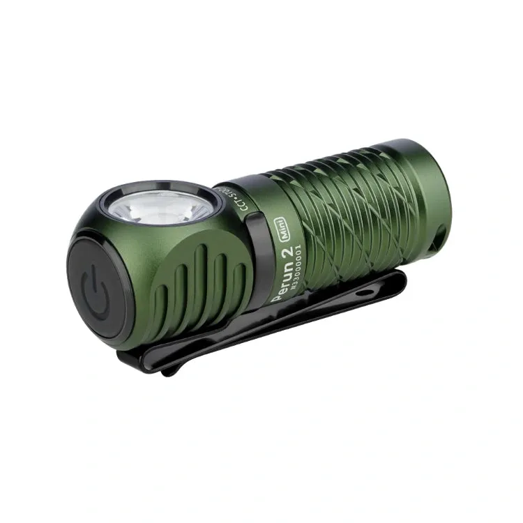 OLIGHT PERUN2MINIODGCW Perun 2 Mini LED Rechargeable Headlamp - OD Green CW(5700K~6700K)