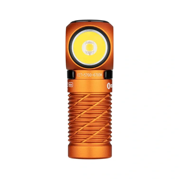 OLIGHT PERUN2MINIOG Perun 2 Mini LED Rechargeable Headlamp - Orange