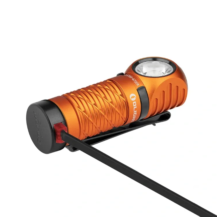 OLIGHT PERUN2MINIOG Perun 2 Mini LED Rechargeable Headlamp - Orange