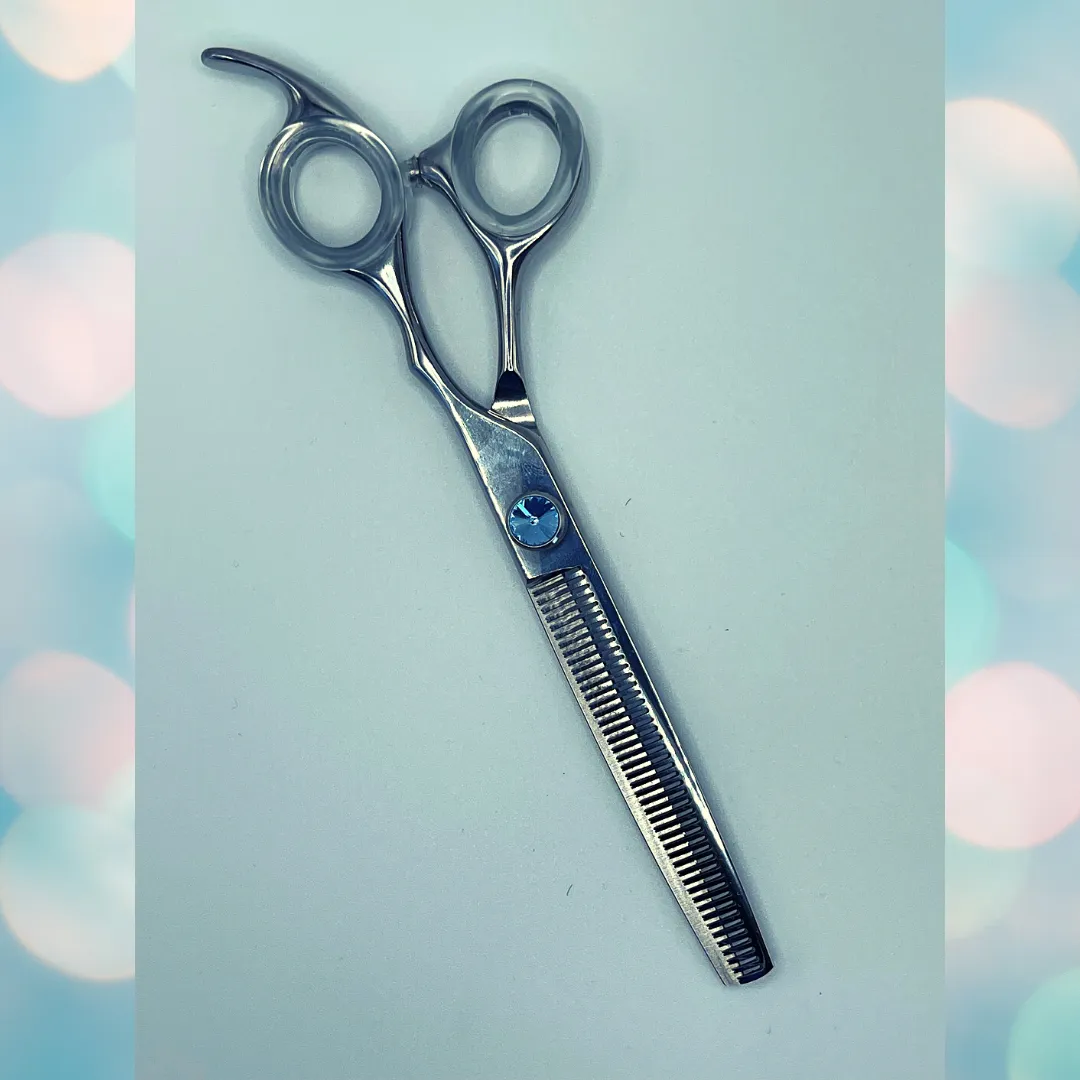 Pawfection Shears by Myke Ross 6.5" Thinners Blue Gem