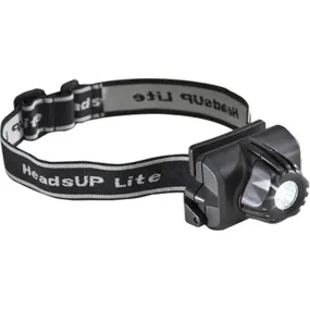 Pelican 2690 026900-0100-110 74 Lumens HeadsUp Lite Headlamp, Black, 1 Each