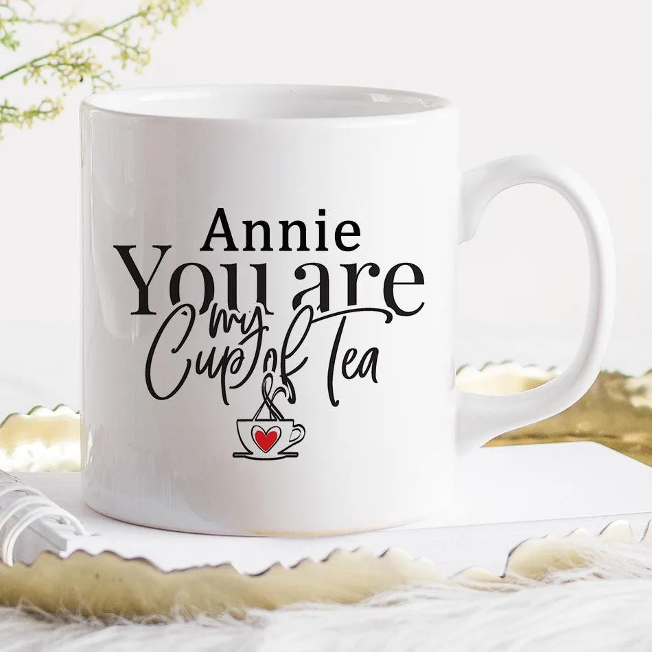 Personalised You Are My Cup of Tea Gift Mug