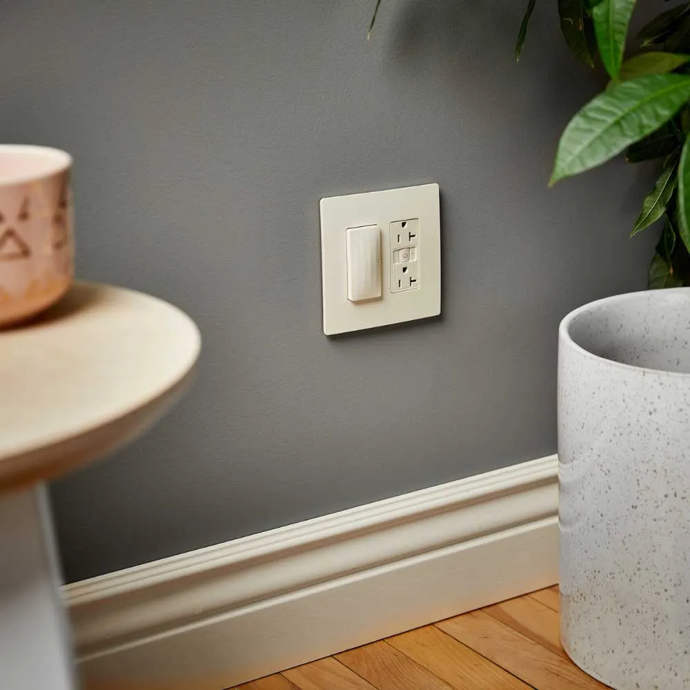 radiant Smart Surface Mount Gateway With Netatmo, Matte Light Almond