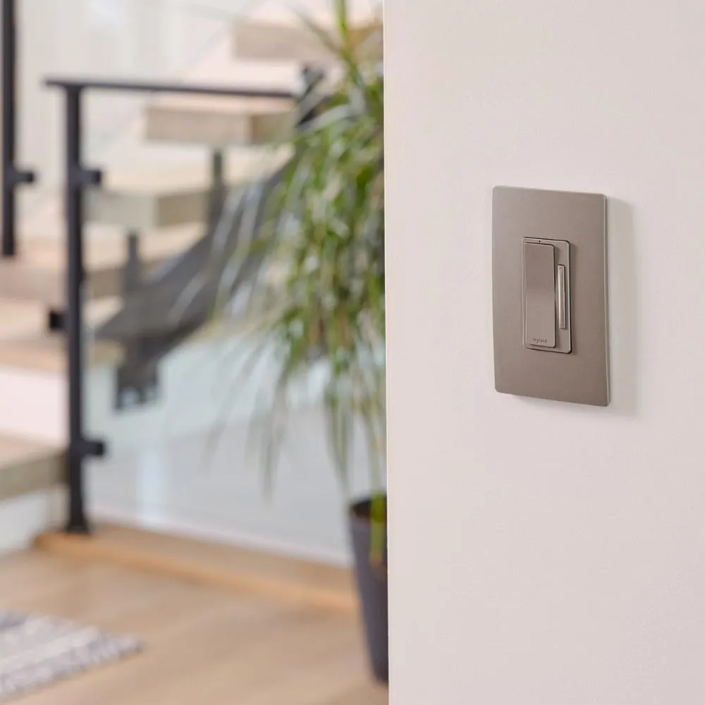 radiant Wireless Smart Dimmer Switch with Netatmo, Nickel