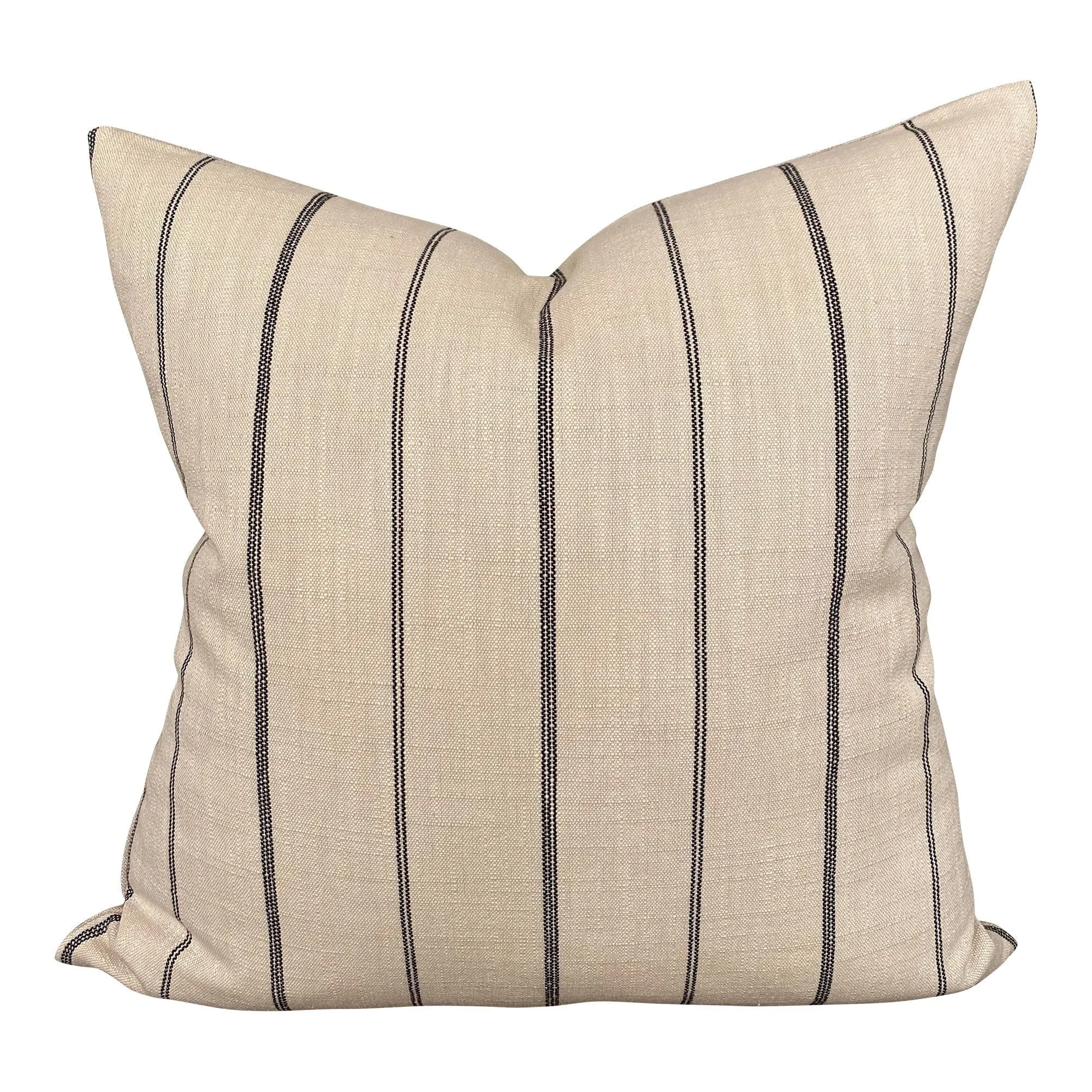 READY TO SHIP Designer 'Fritz Washed' in Natural Pillow Cover