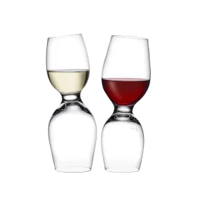 Red Or White Set of 2 Wine Glasses