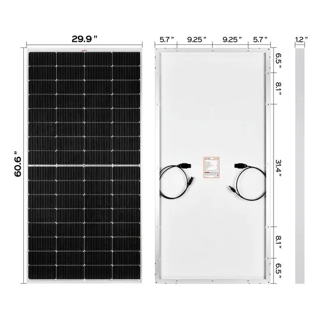 Rich Solar MEGA 250 Watt Monocrystalline Solar Panel