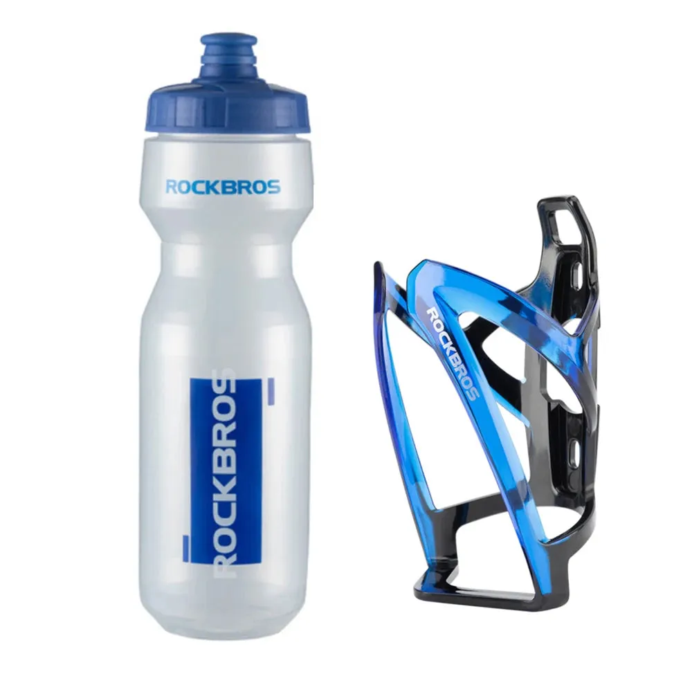 ROCKBROS Bicycle Water Bottle With Cup Holder