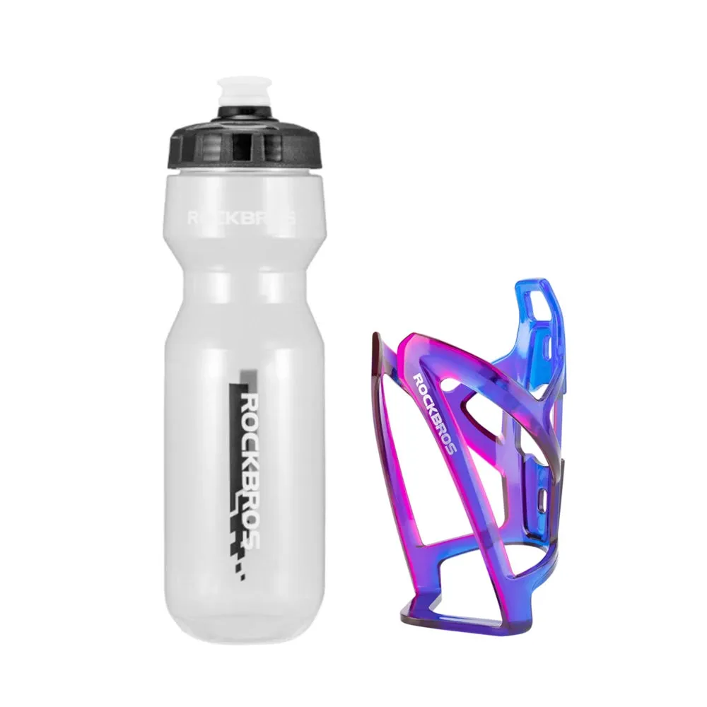 ROCKBROS Bicycle Water Bottle With Cup Holder