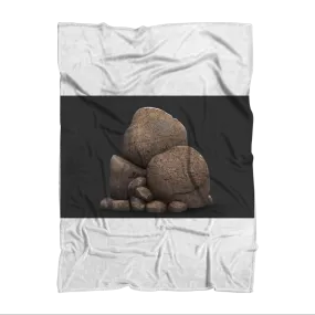 Rocks Sublimation Throw Blanket