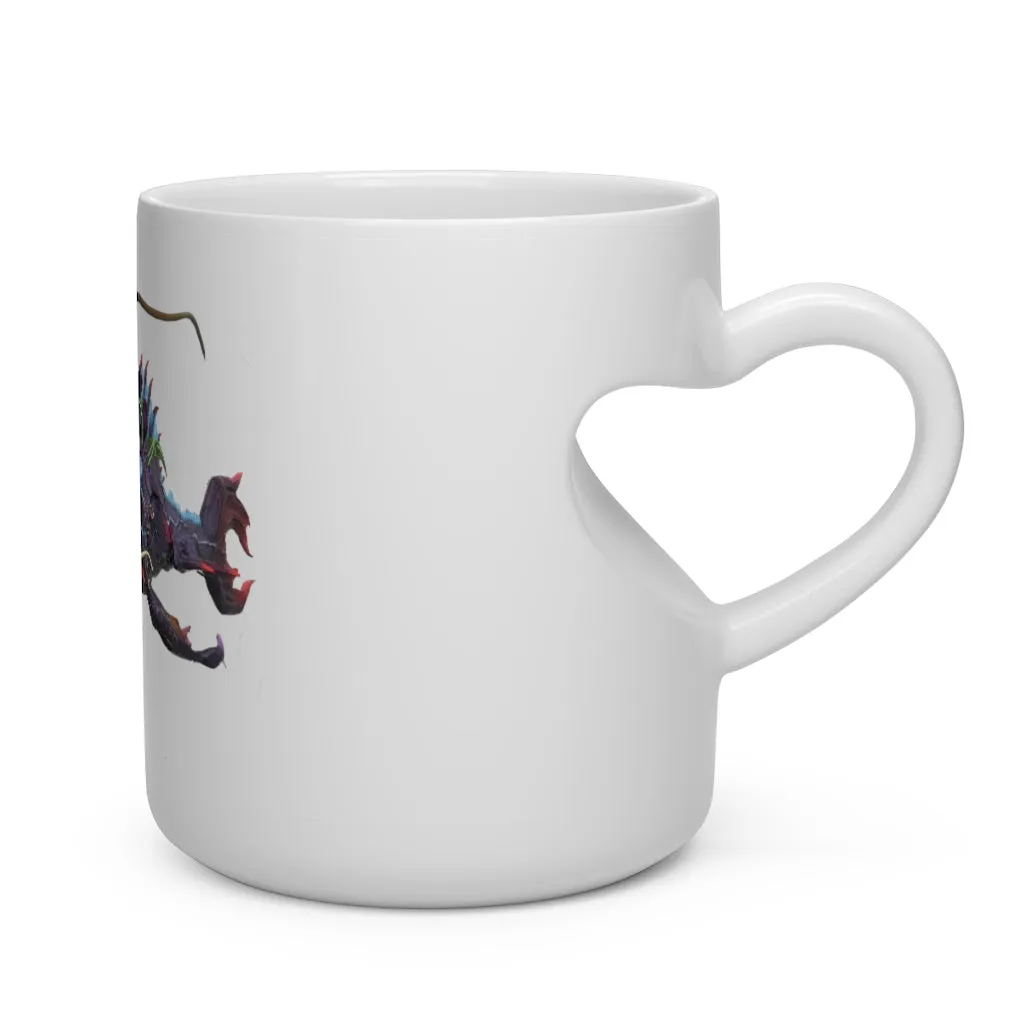 Ryuuk the Fish Dragon God Heart Shape Mug