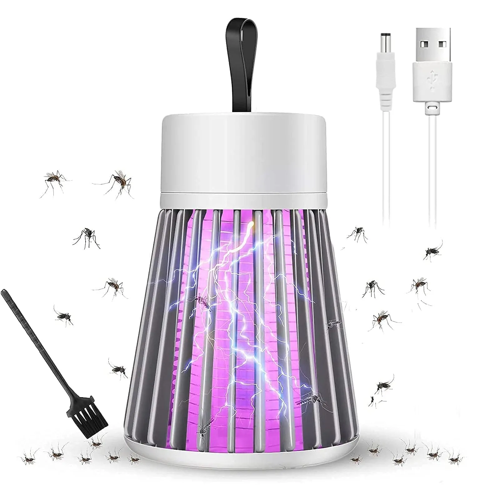 Safe & Effective Mosquito Trap Lamp (USB Powered)