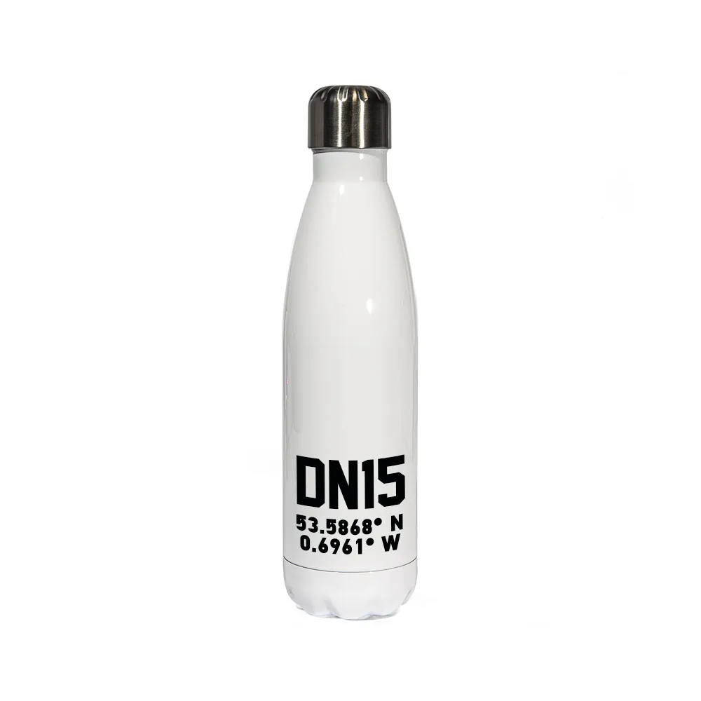 Scunthorpe Coordinates Water Bottle