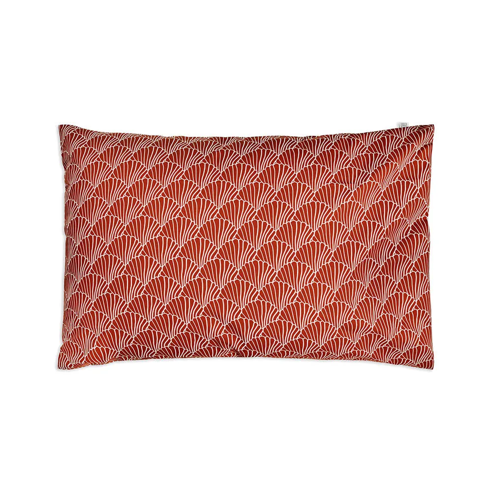 SEASHELLS | Burgundy | Pillowcase | 60x70cm/ 23.6x27.5"