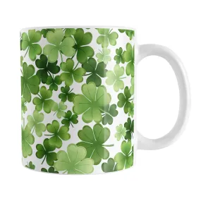 Shamrocks and 4-Leaf Clovers Mug