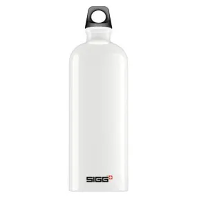 Sigg Water Bottle - Traveller White - 1 Liter - Case Of 6