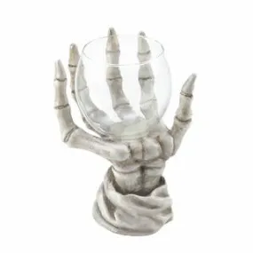 Skeleton Hand Candleholder