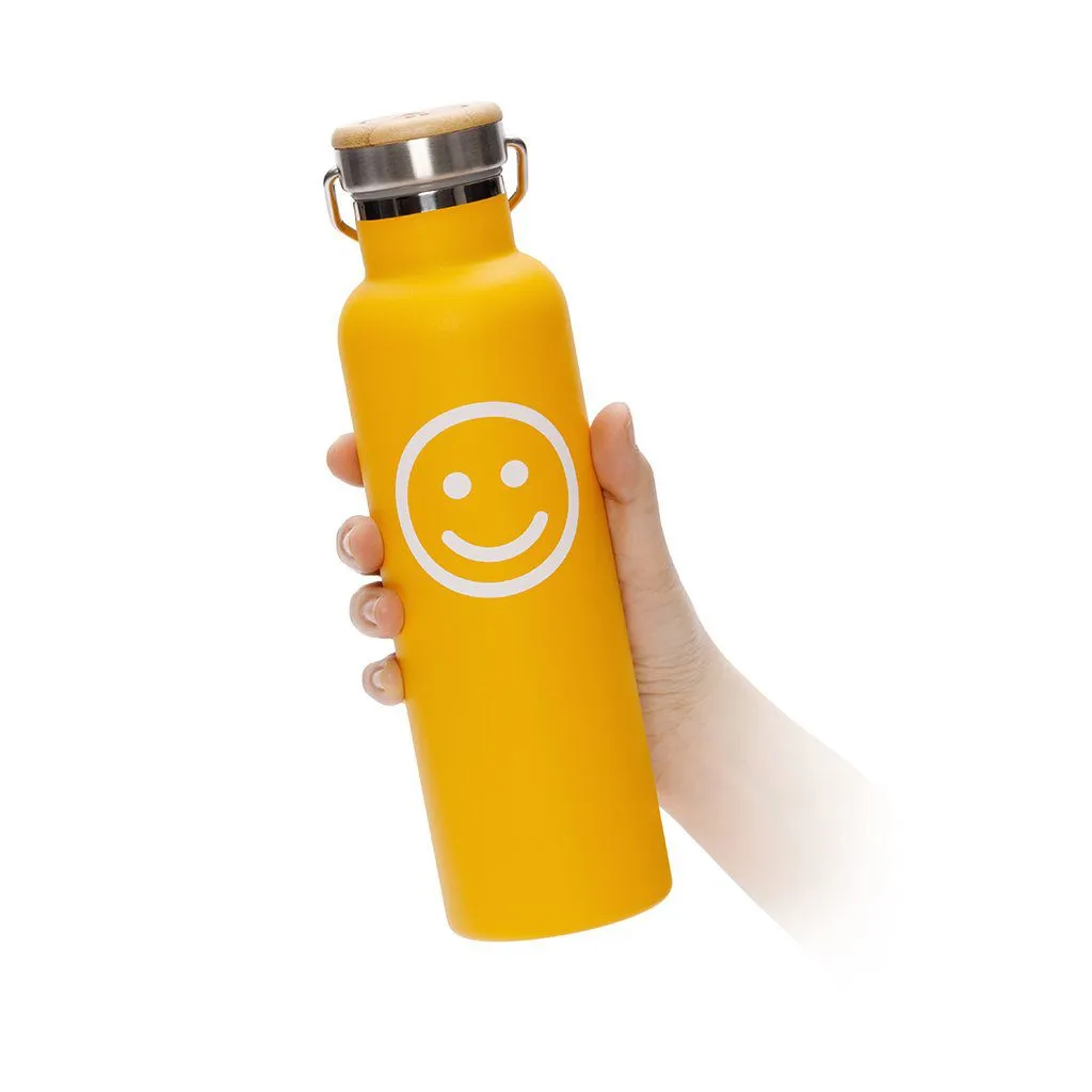 Smiley Face Water Bottle (20 oz)