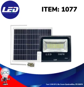 Solar Flood 100watt Model #1077