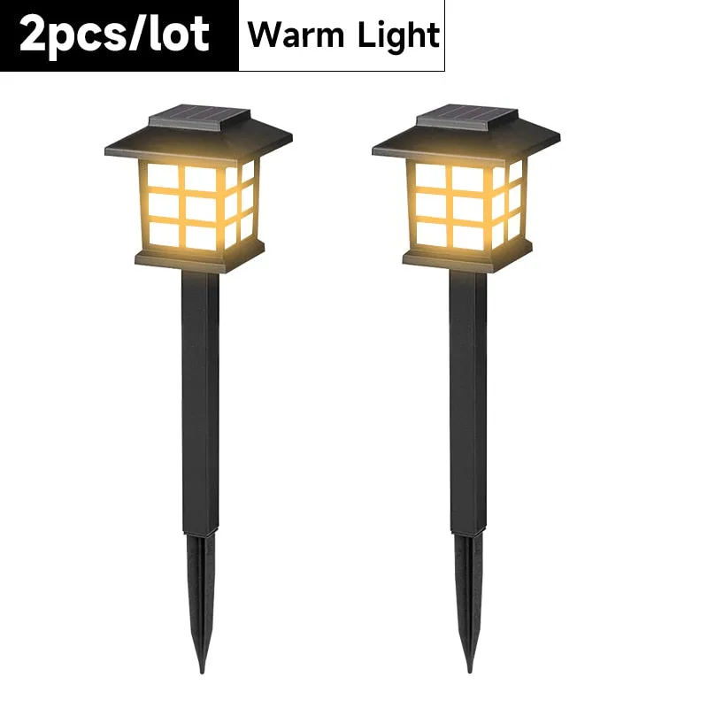 Solar Light LED Outdoor Patio Driveway Waterproof Christmas Garden Decor Lawn Lights Pathway Energy Lighting Yard Led Solar Lamp