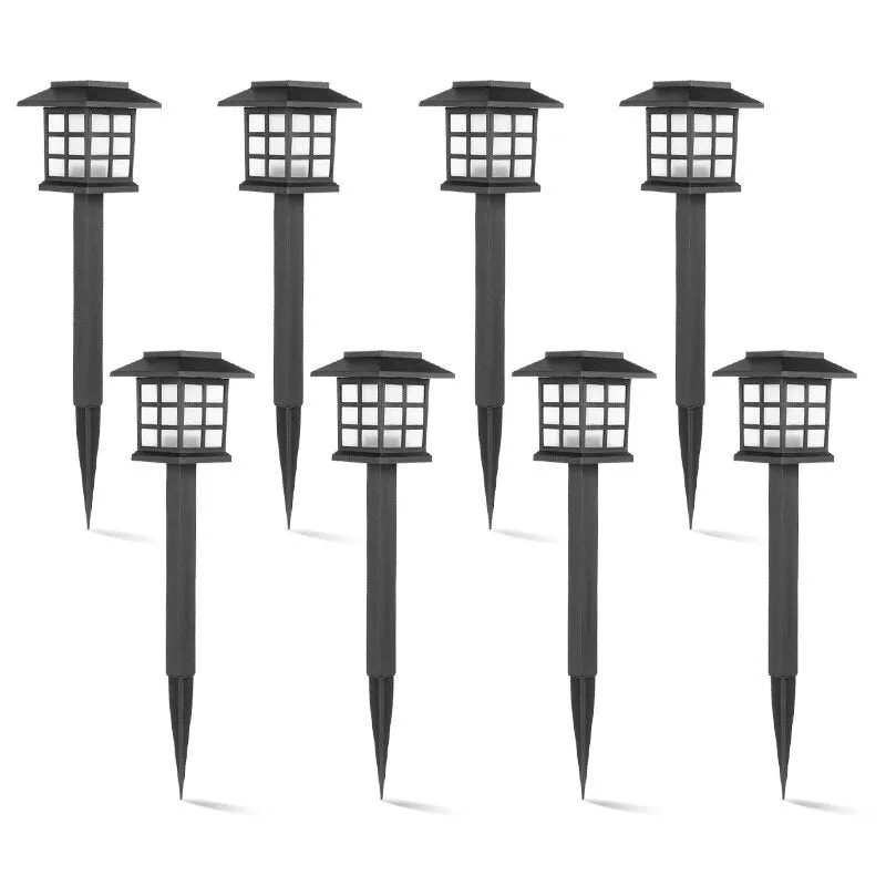 Solar Light LED Outdoor Patio Driveway Waterproof Christmas Garden Decor Lawn Lights Pathway Energy Lighting Yard Led Solar Lamp