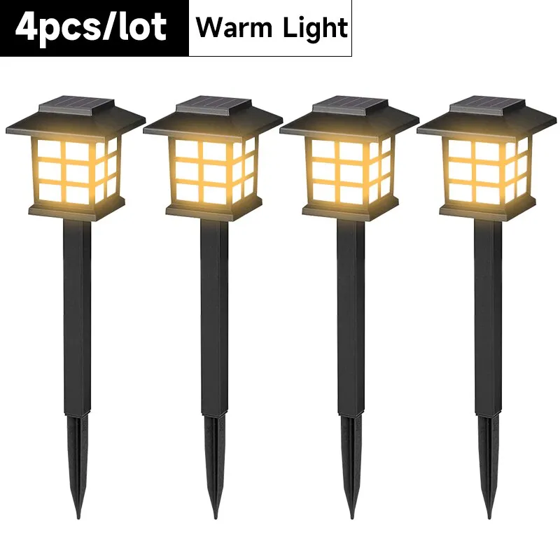 Solar Light LED Outdoor Patio Driveway Waterproof Christmas Garden Decor Lawn Lights Pathway Energy Lighting Yard Led Solar Lamp