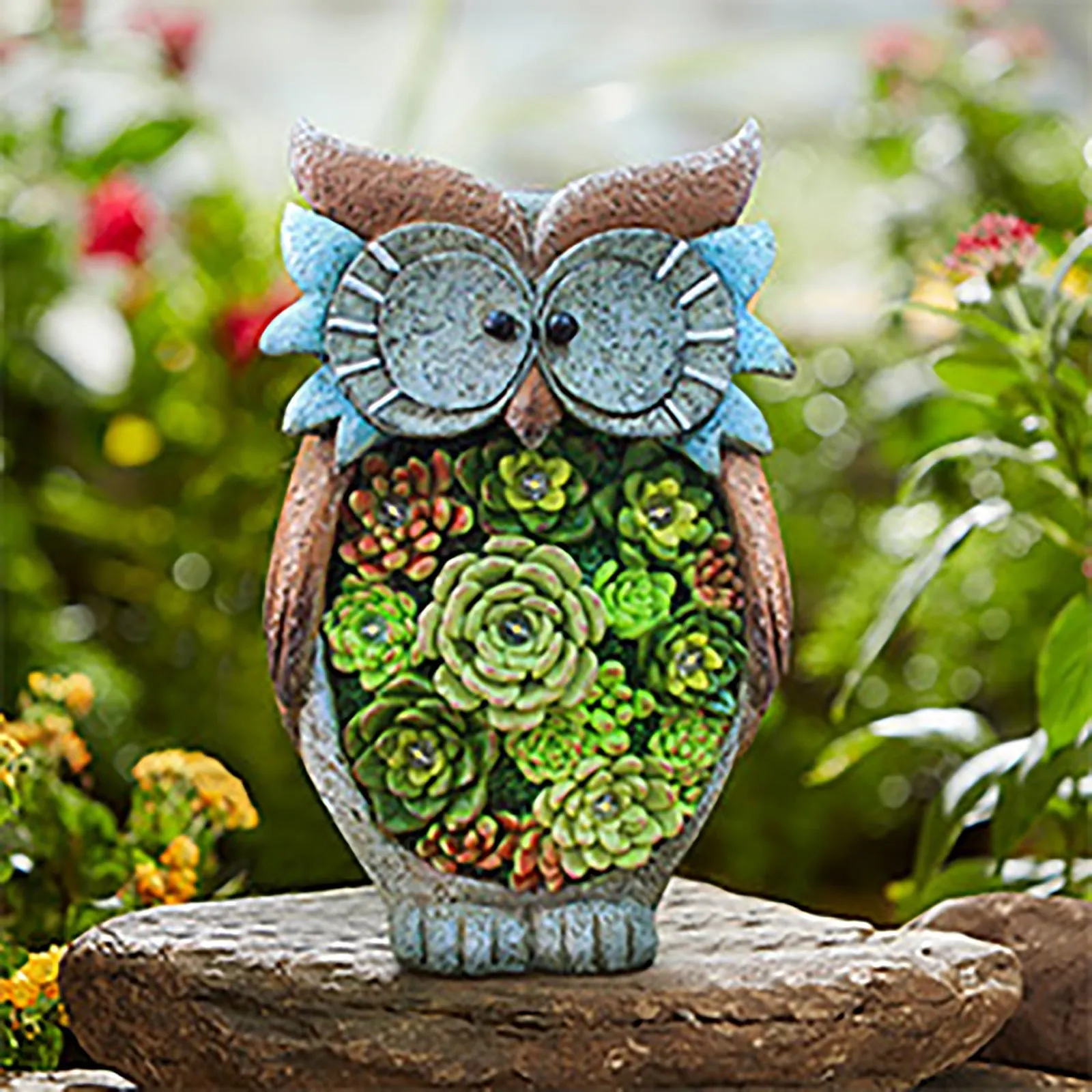 Solar Owl Led Light Outdoor Decorative Light Courtyard