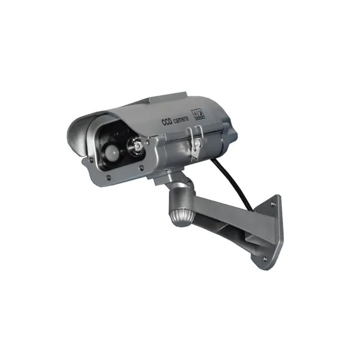 Solar Powered Dummy Camera With Motion Activated Flashing LED