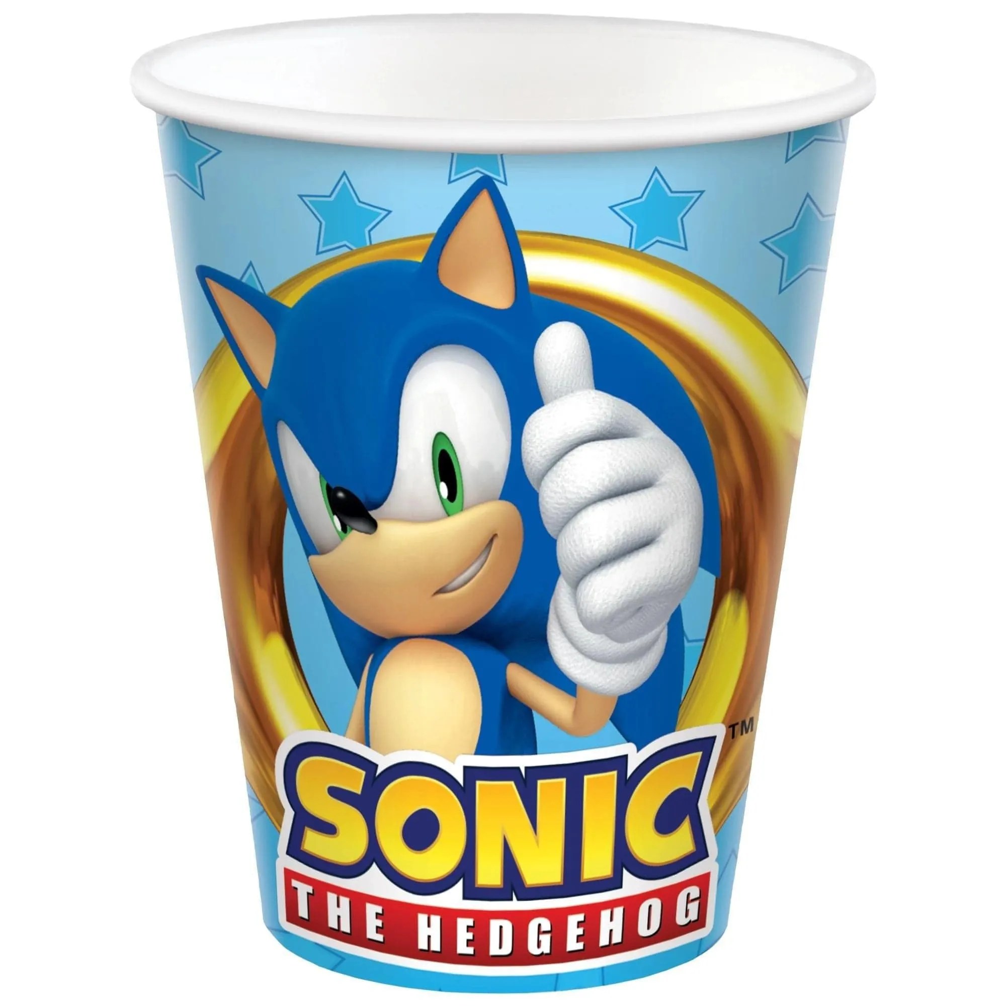 Sonic the Hedgehog Paper Cups, 8 Count