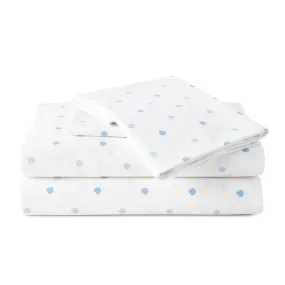 Southern Tide Beach Shells Blue Sheet Set