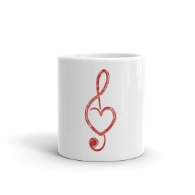 SR Heart Clef Mug