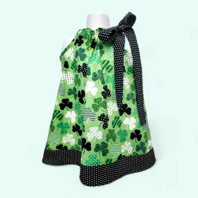 St Patricks day pillowcase dress, St Patrick's girls dress