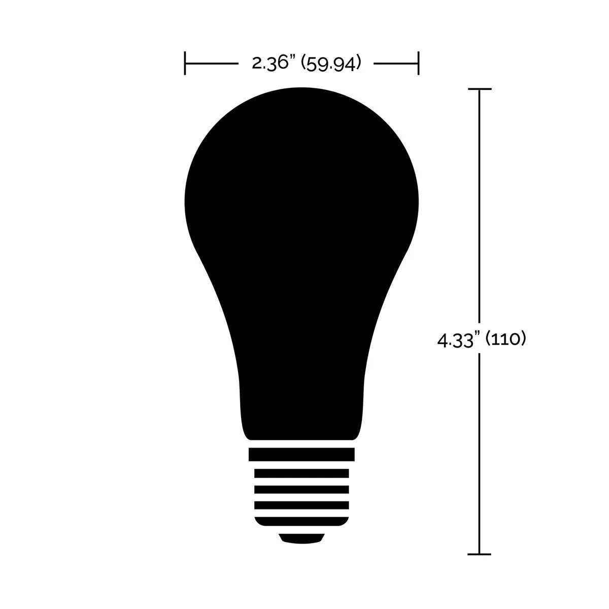 Starfish Smart A19 LED Filament Bulb, 5W, 450 Lumens, Tunable White, E26 Base, T20 Compliant