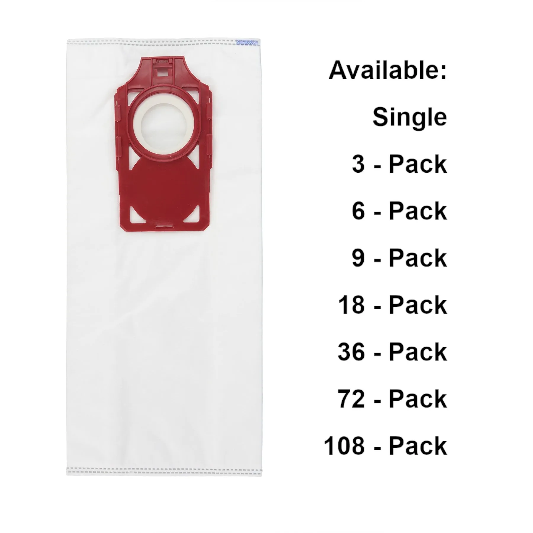 Supervacuums Standard Hepa Vacuum Bags for Riccar R20D, R20P, R20S & R20UP