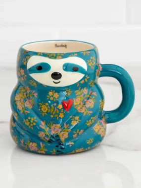 Sylvia Sloth Folk Mug 16oz