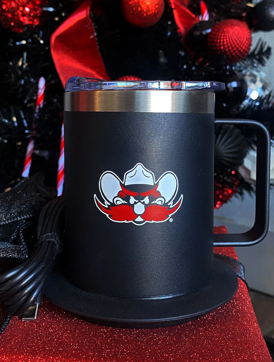 Texas Tech "Raider Red" Coffee Warmer with Mug Set