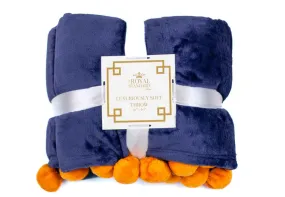 The Royal Standard Cozy Pom Pom Throw