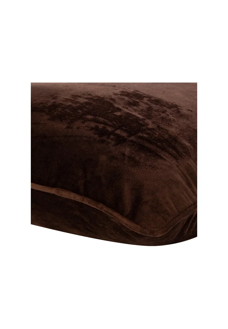 Throw Pillow Case Velvet Plain