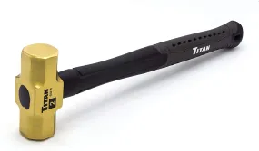 Titan 63216 2lb Brass Non Sparking Hammer