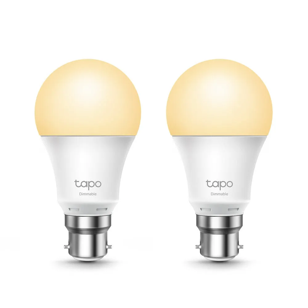 TP-Link Tapo Smart Wi-Fi Light Bulb, Dimmable