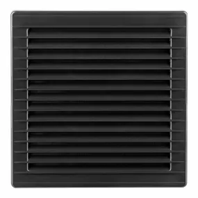 Ventilation grille EDM 87730 Anthracite 17 x 17 cm Mosquito net