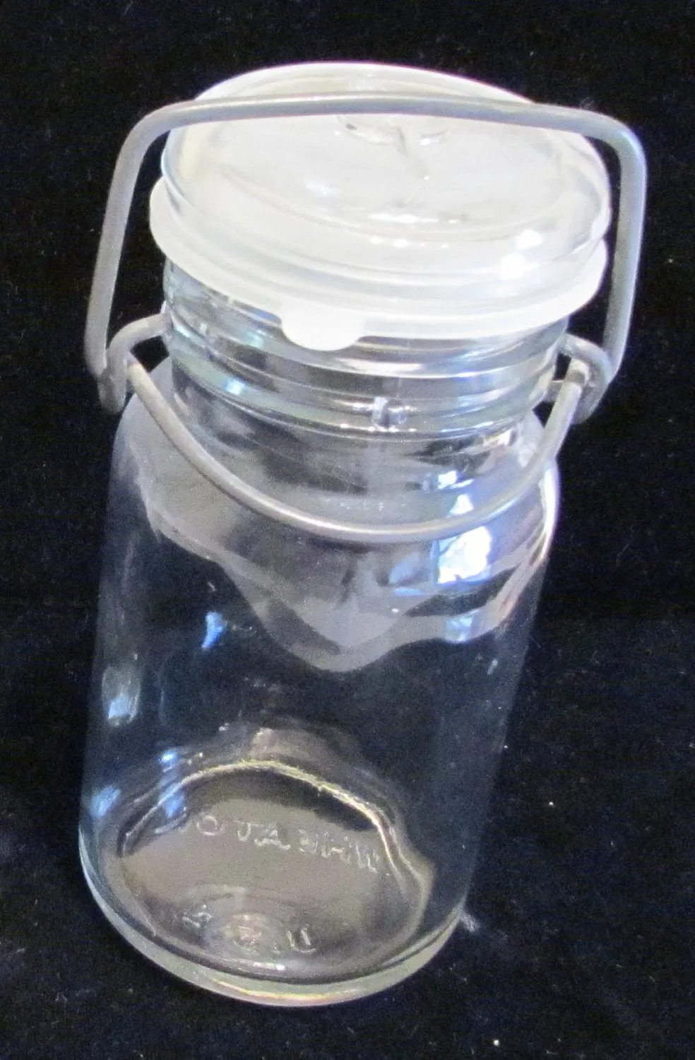 Vintage Mason Jars Wheaton Glass Storage Canning Jars 1970's Mason Food Jars Excellent Condition