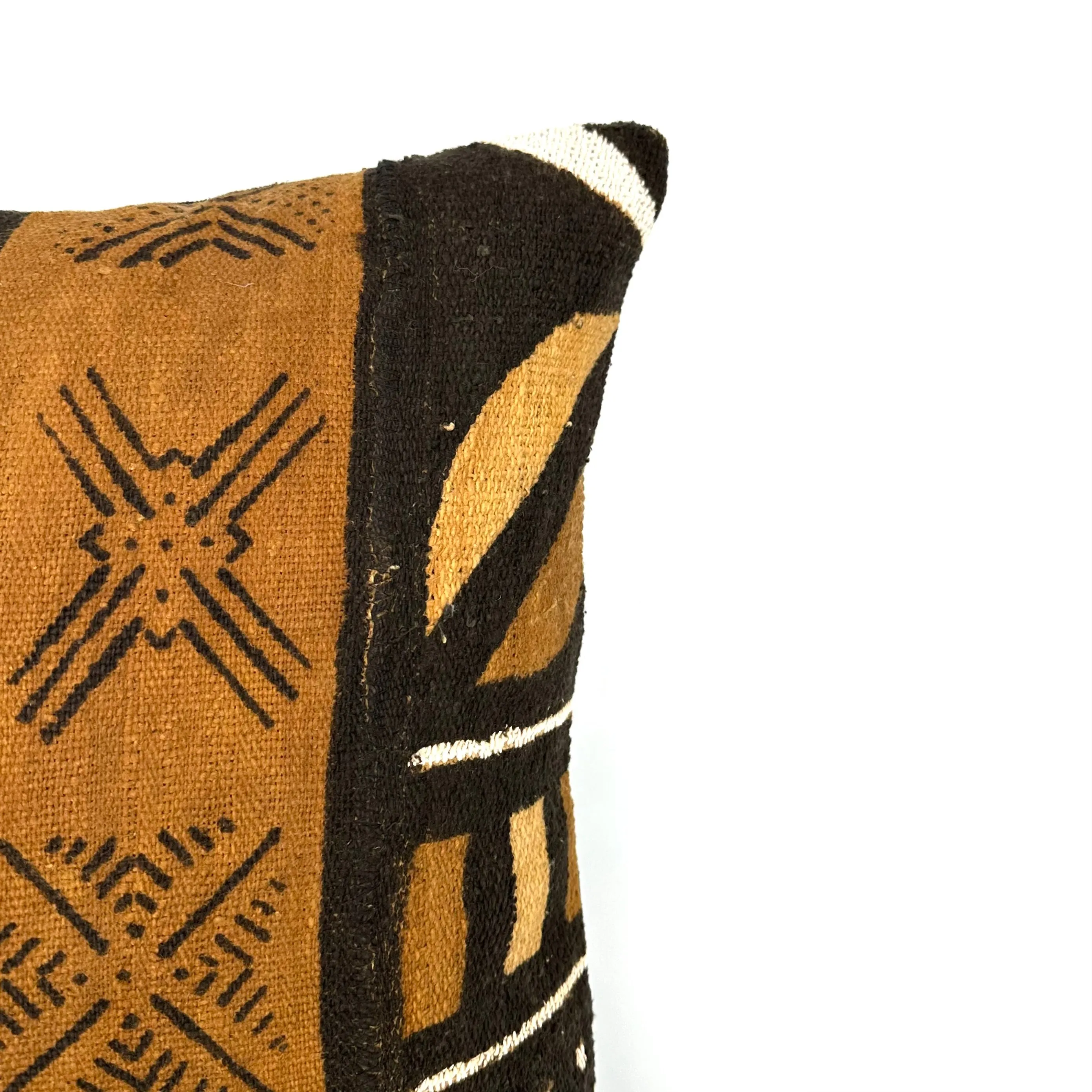 Vintage Tribal Mud Cloth Pillow Cover 20x20