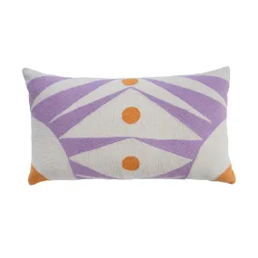 ZAZA DOTS PILLOW - LILAC